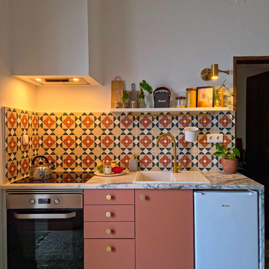 Carrelage Effet Mosaique Mintons Balmoral 20x20 cm de Dune