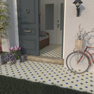 Carrelage Effet Mosaique Mintons Bellamira 20x20 cm de DuneBoite de 0.68 m²