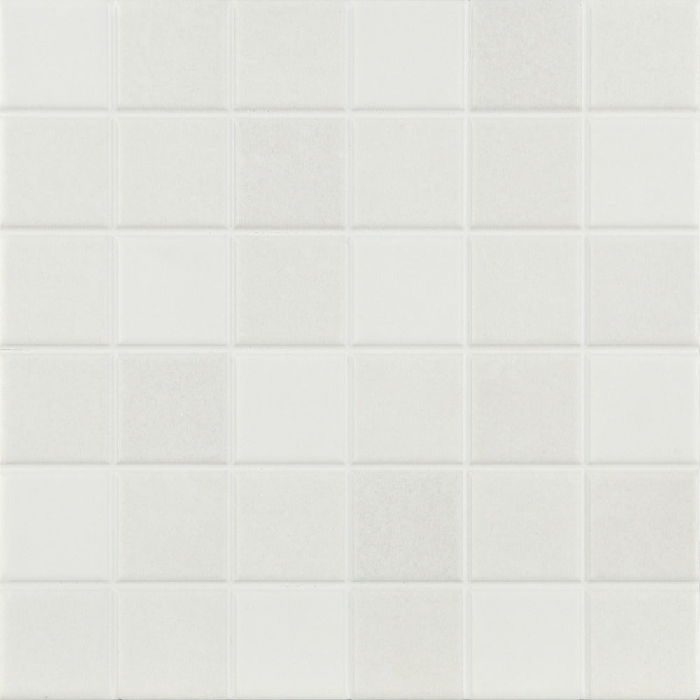 Carrelage Effet Mosaique Mintons Old White 20x20 cm de Dune