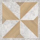Carrelage Effet Parquet Fusion 45x45 cm45x45 cm Boite 1.22 m² / Fusion Decor 1