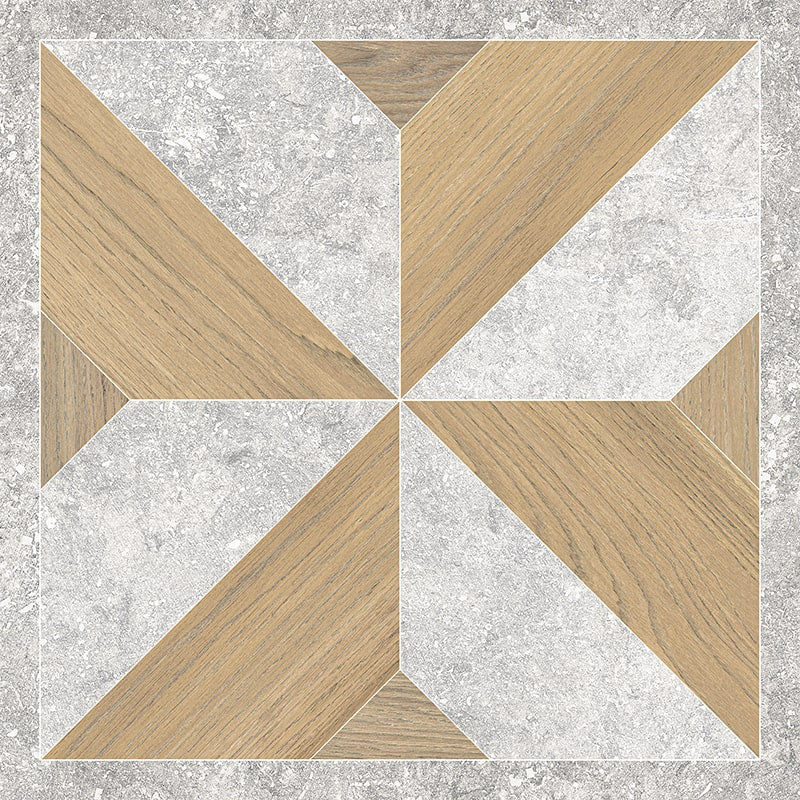 Carrelage Effet Parquet Fusion 45x45 cm45x45 cm Boite 1.22 m² / Fusion Decor 1