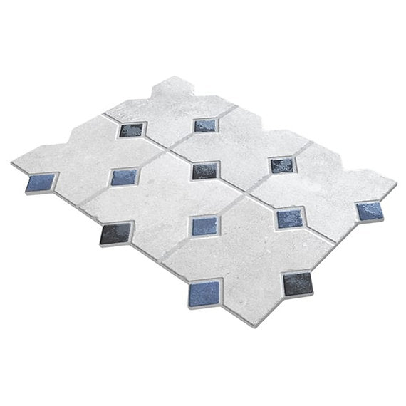 Carrelage Effet Pierre Cabochon Kurios Grey 40x60 cm de Ecoceramic