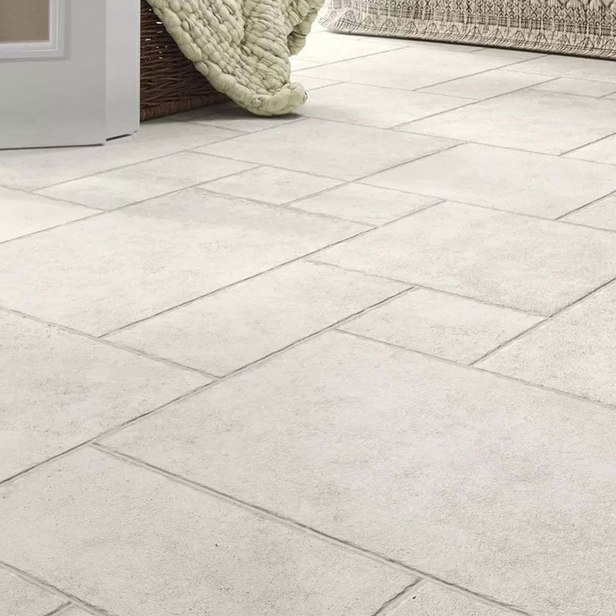 Carrelage Effet Pierre Modular Borgogna Stone White Multiformat de Realonda
