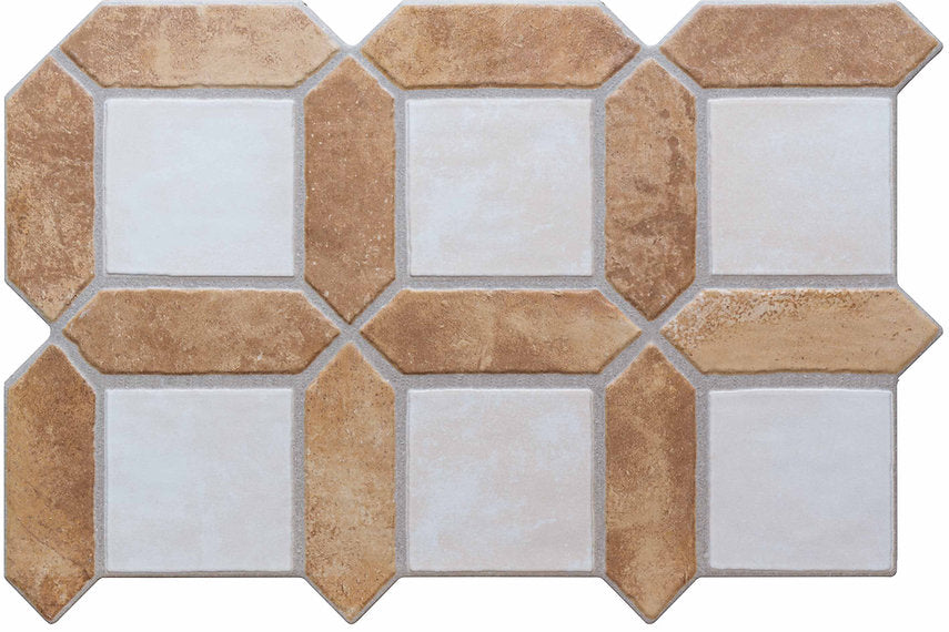 Carrelage Effet Pierre Olympus White 40x60 cm de Ecoceramic