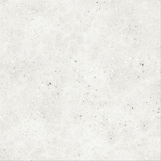 Carrelage Effet Pierre rectifie Retro Off White 60x60 cm de Cinca