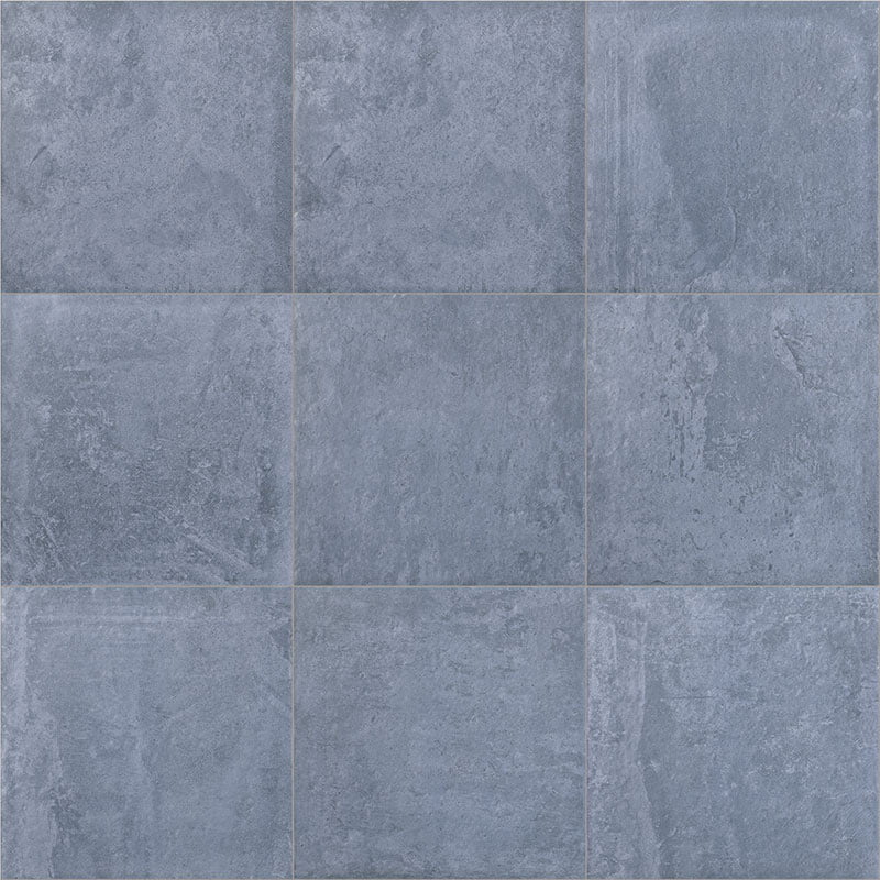 Carrelage Effet Pierre Carino Indigo 20x20 cm de Mainzu