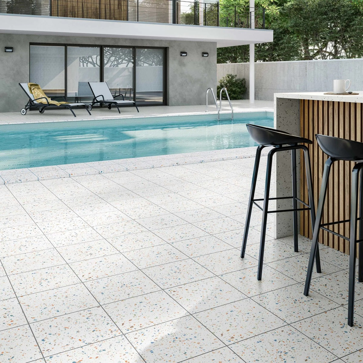 Carrelage Effet Terrazzo Carnival Color 32,9 x 32,9 cm de Realonda