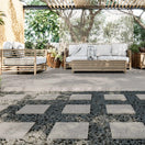 Carrelage Effet Terrazzo Carnival Grey 32,9 x 32,9 cm de Realonda32.9x32.9 cm Boite 0.65 m²