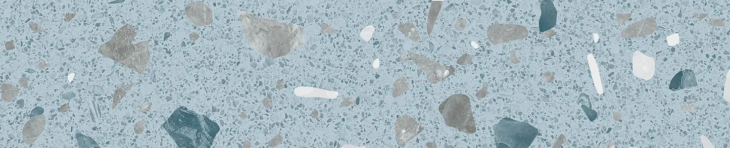 Carrelage Effet Terrazzo Colour Ducal Azul 5x25 cm