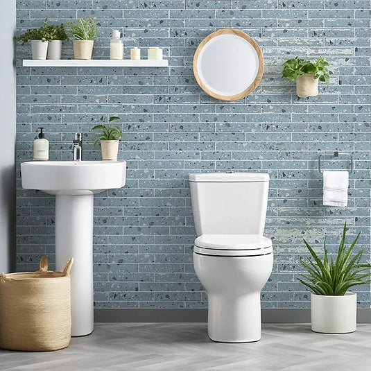 Carrelage Effet Terrazzo Colour Ducal Azul 5x25 cm