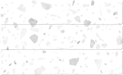 Carrelage Effet Terrazzo Colour Ducal Blanco 5x25 cm