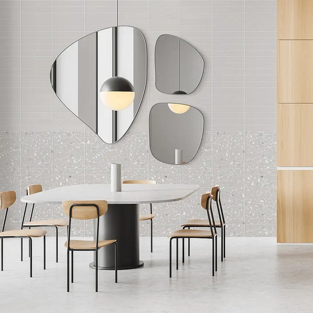 Carrelage Effet Terrazzo Colour Ducal Gris 5x25 cm