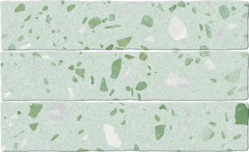 Carrelage Effet Terrazzo Colour Ducal Verde 5x25 cm