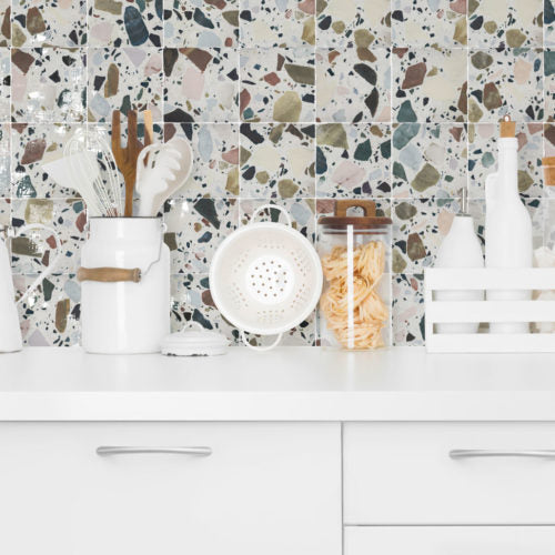 Carrelage Effet Terrazzo Ducal Erizzo 13x13 cm