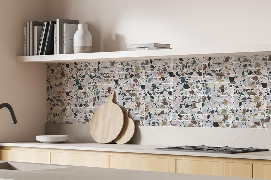 Carrelage Effet Terrazzo Ducal Erizzo 5x25 cm