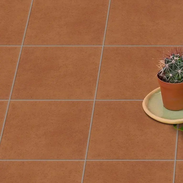 Carrelage Effet Terre Cuite Mediterraneen Cordoba Brillant 33,5 x 33,5 cm