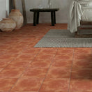 Carrelage Effet Terre Cuite Mediterraneen Toulon Rosso Mat 33,5 x 33,5 cm33.5x33.5 cm Boite 1.46 m² / Toulon Rosso R10