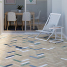 Carrelage Effet Zellige Agadir Cotto Oscuro Mate 7x28 cm de Dune7x28 cm Boite de 0.882 m²