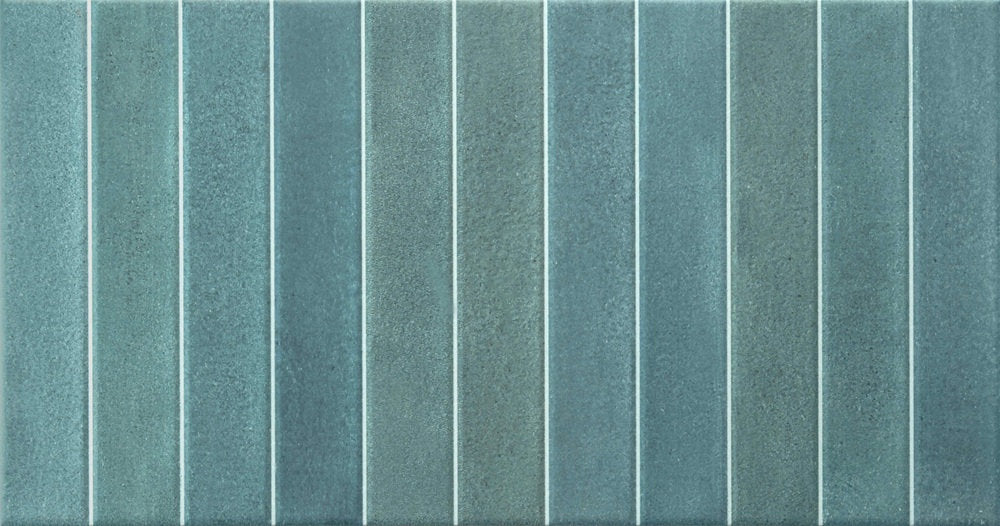Carrelage Effet Zellige Atlantis Green Mat ou Brillant 31,6x60 cm de Ecoceramic