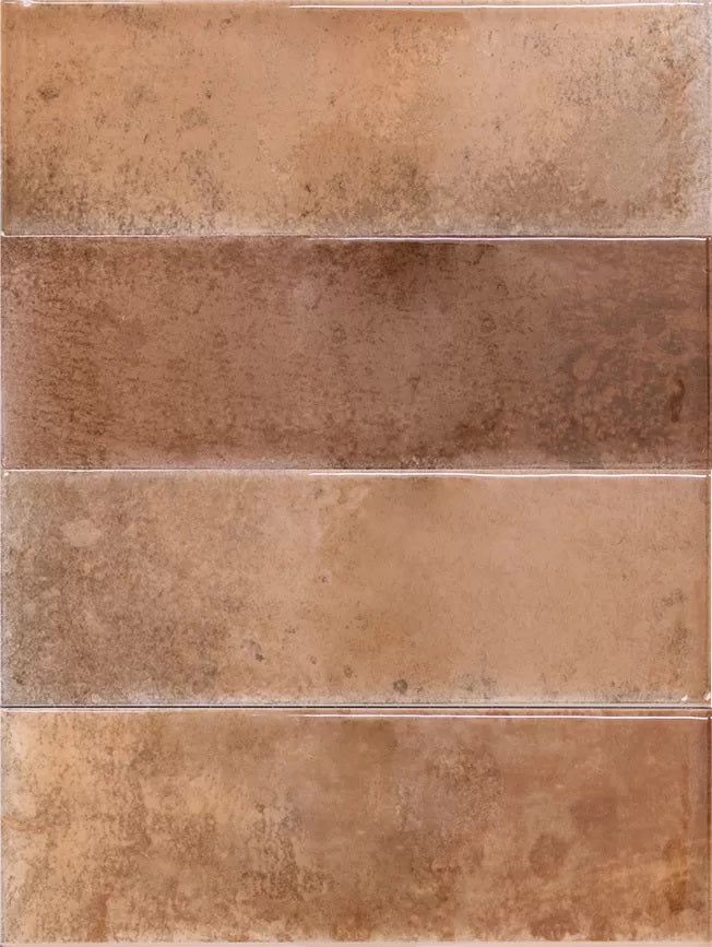Carrelage Effet Zellige Amazon Camel 7,5x22,5 cm de Cevica