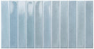 Carrelage Effet Zellige Atlantis Blue Mat ou Brillant 31,6x60 cm de EcoceramicBoite 1.52 m² / Brillant