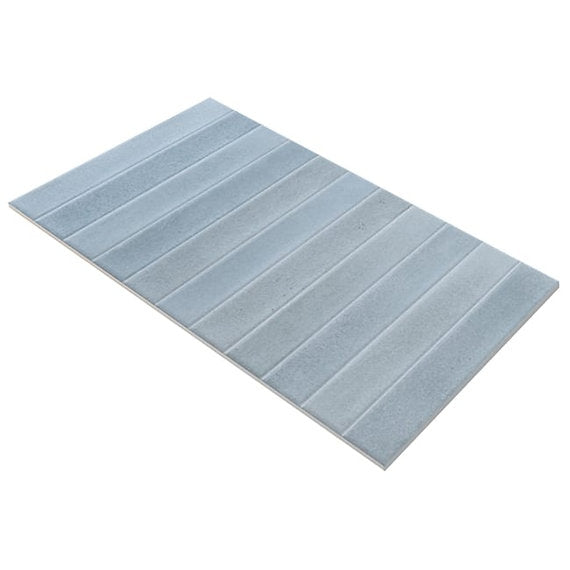 Carrelage Effet Zellige Atlantis Blue Mat ou Brillant 31,6x60 cm de Ecoceramic