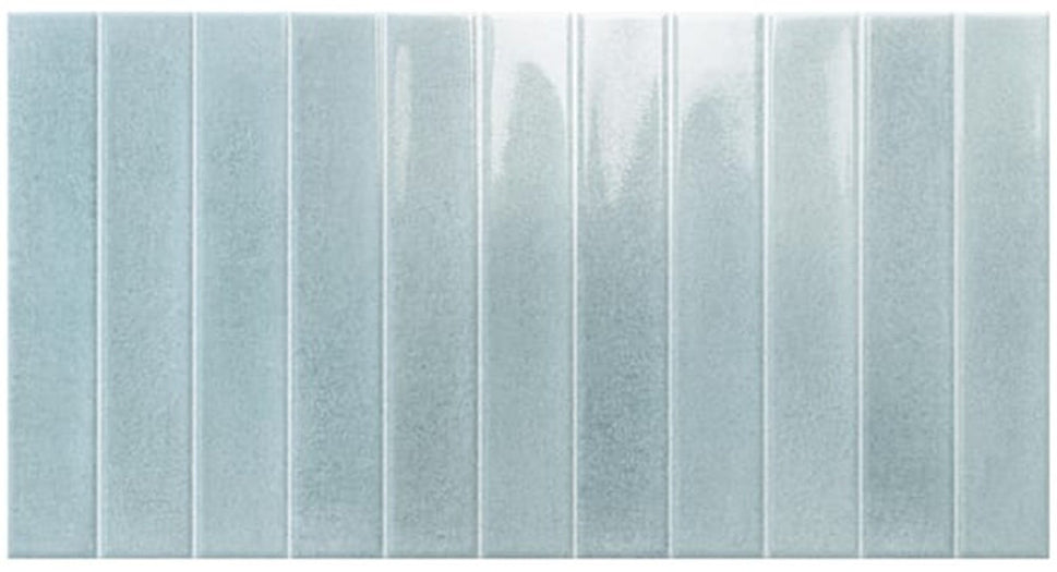 Carrelage Effet Zellige Atlantis Light Green Mat ou Brillant 31,6x60 cm de Ecoceramic