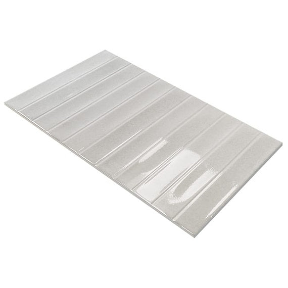 Carrelage Effet Zellige Atlantis White Mat ou Brillant 31,6x60 cm de Ecoceramic