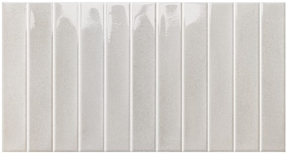 Carrelage Effet Zellige Atlantis White Mat ou Brillant 31,6x60 cm de Ecoceramic