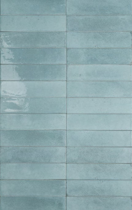 Carrelage Effet Zellige Agadir Agua 7x28 cm de Dune