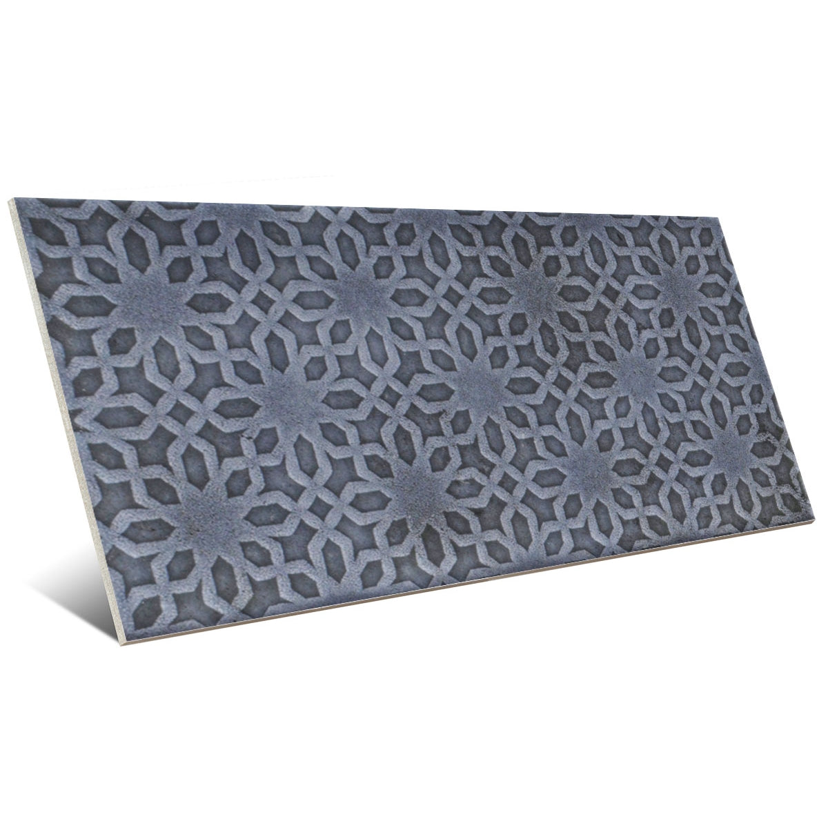 Carrelage Effet Zellige Camden Decor Azurro 10x20 cm de Mainzu