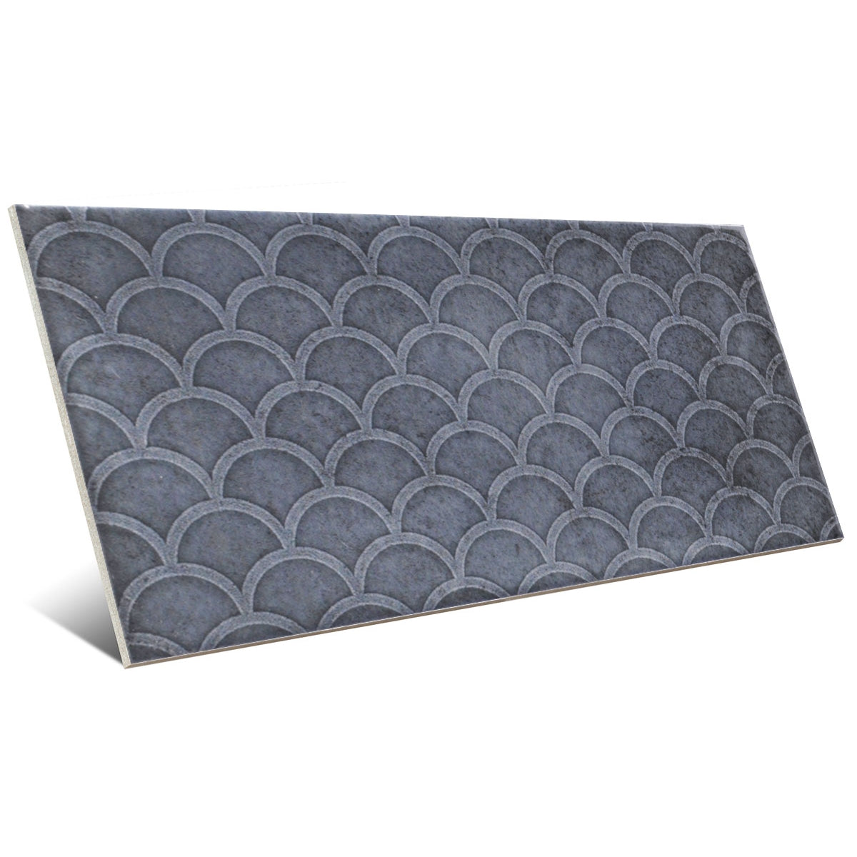 Carrelage Effet Zellige Camden Decor Azurro 10x20 cm de Mainzu