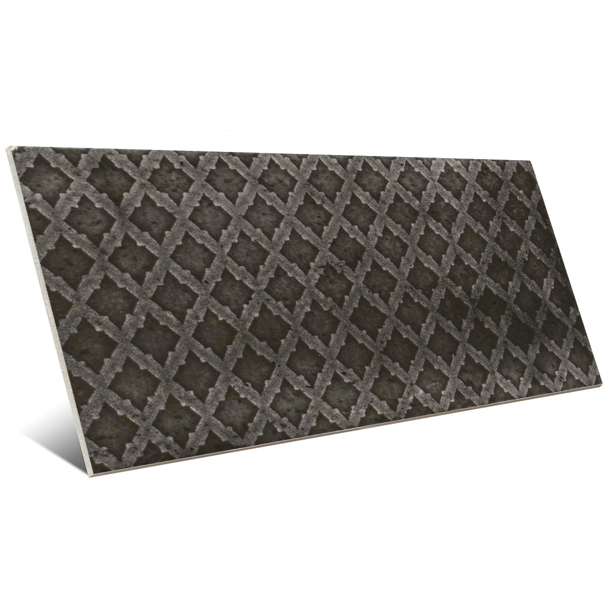 Carrelage Effet Zellige Camden Decor Nero 10x20 cm de Mainzu