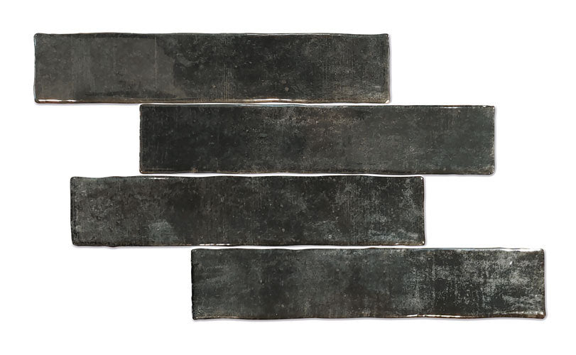 Carrelage Effet Zellige Kaizen Coal 5x25 cm