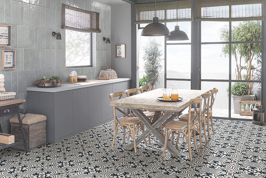 Carrelage Effet Zellige Kian Pearl 31,6x60 cm de Ecoceramic