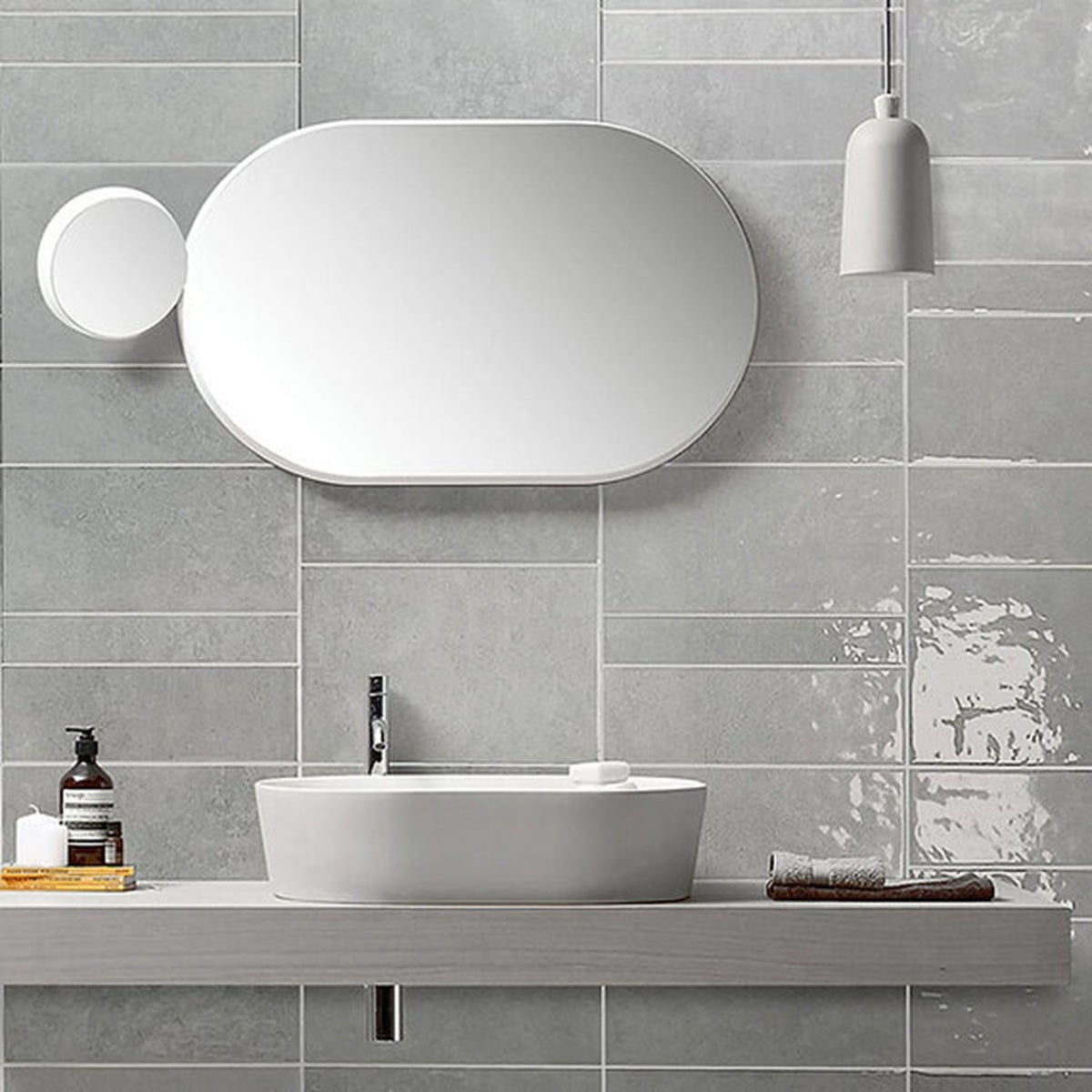 Carrelage Effet Zellige Kian Pearl 31,6x60 cm de Ecoceramic