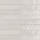 Echantillon Carrelage Effet Zellige Lume 6x24 cm (4 coloris)White