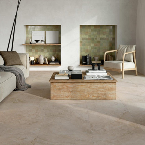Carrelage Effet Zellige Salvia Lux 10x10 cm de Marazzi