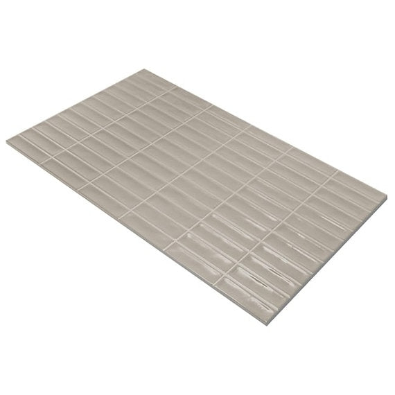 Carrelage Effet Zellige Monet Beige 31,6x60 cm de Ecoceramic