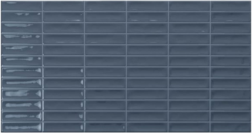 Echantillon Carrelage Effet Zellige Monet Mat ou Brillant ( 6 coloris)Monet Dark Blue Brillant