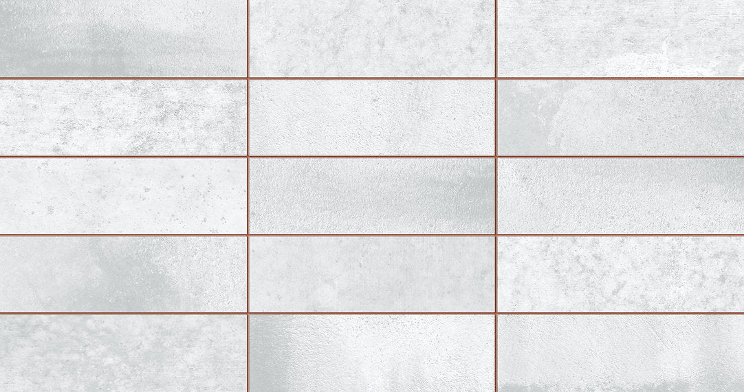 Carrelage Effet Zellige Nexti White Brillant 31,6x60 cm de Ecoceramic