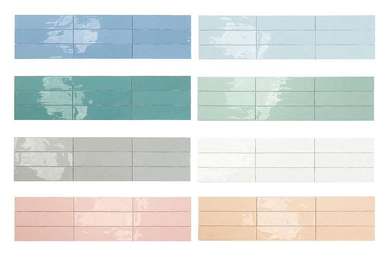 Echantillon Carrelage Effet Zellige Altea 7,5x30 cm ( 8 coloris)