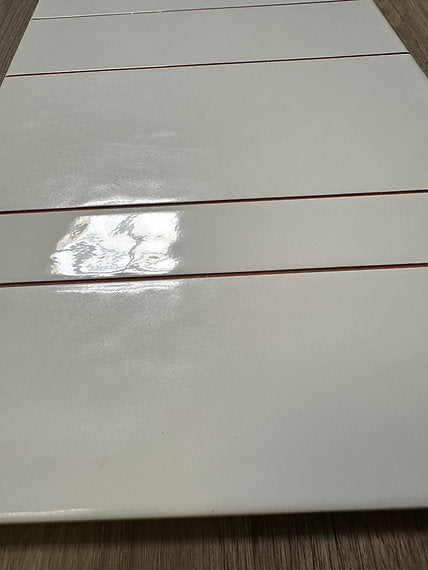 Carrelage Effet Zellige Kian White 31,6x60 cm de Ecoceramic