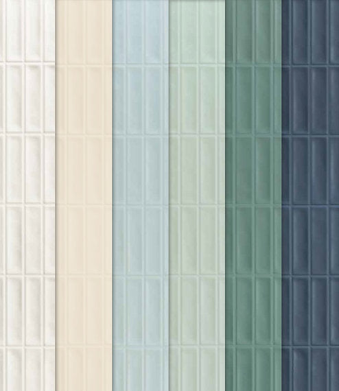 Carrelage Effet Zellige Monet Green 31,6x60 cm de Ecoceramic