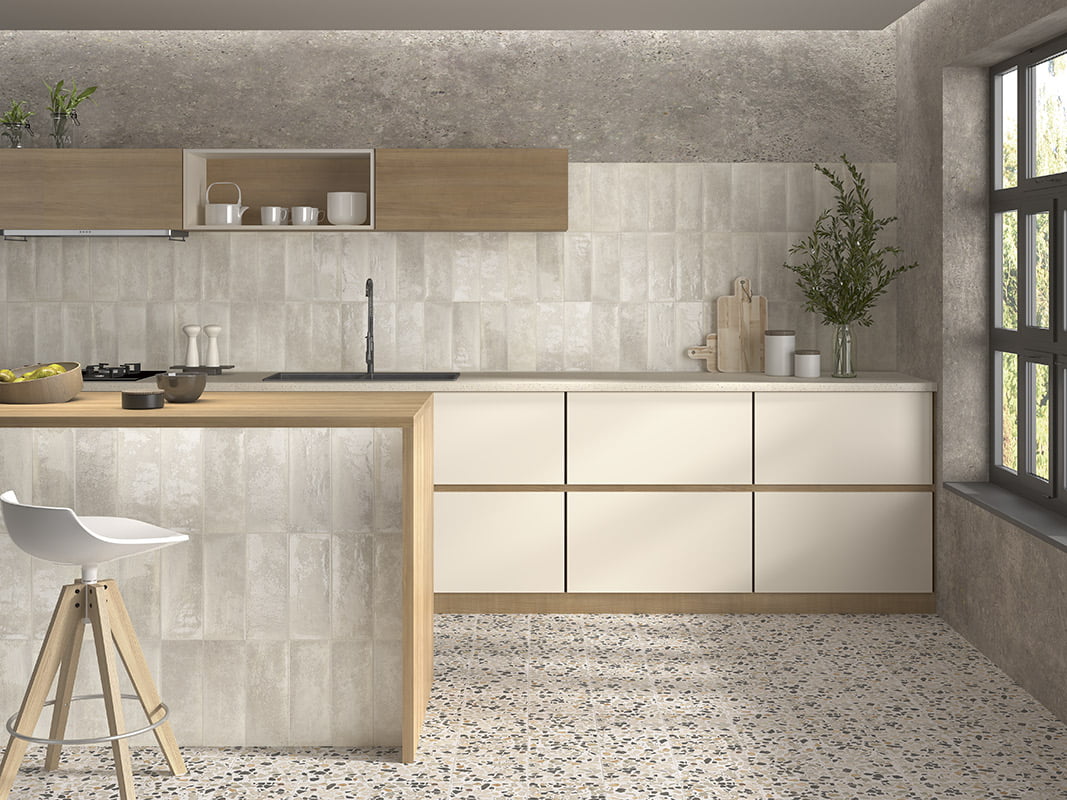 Effet Zellige Village Tradewind 10x30 cm de Mainzu