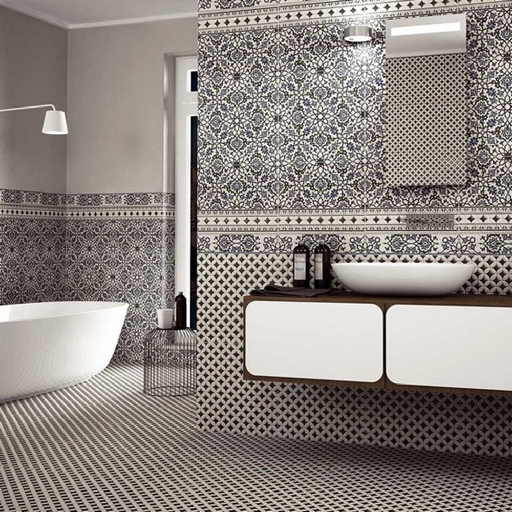 Carrelage Decor Orly 44x44 cm de Realonda