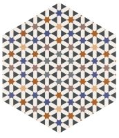 Carrelage Hexagonal Andalusi Mix 28,5x33 cm de Realonda