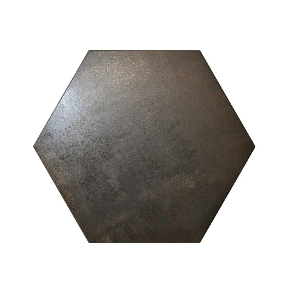 Carrelage Hexagonal Vessel Black 56x48,5 cm de Realonda