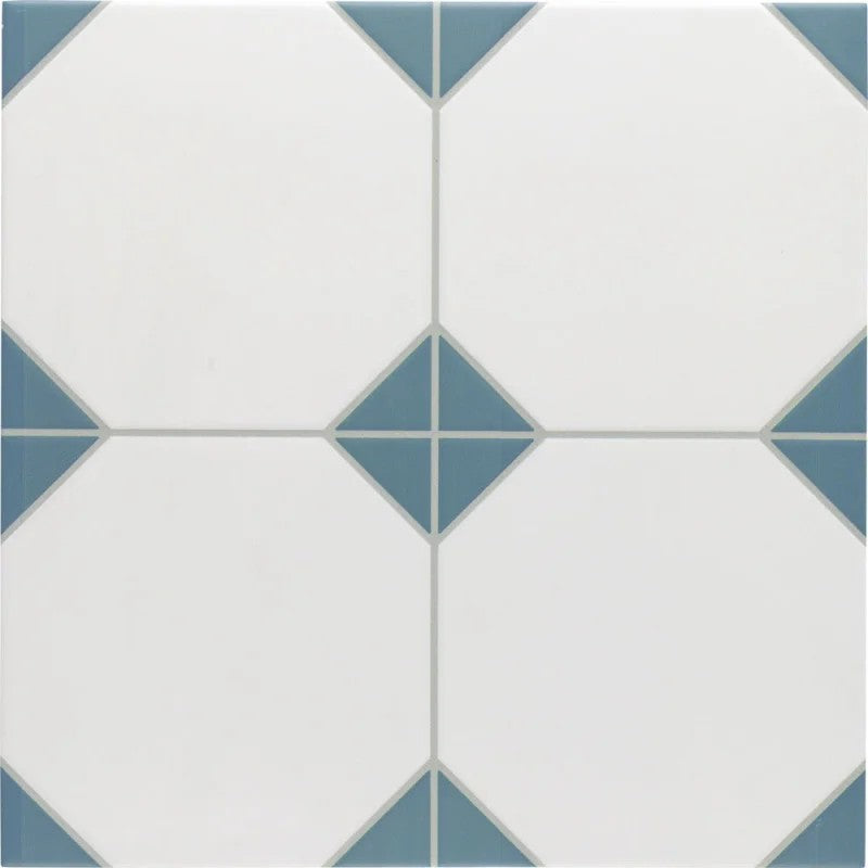 Carrelage Imitation Cabochon Canterbury Blue 33x33 cm de Realonda