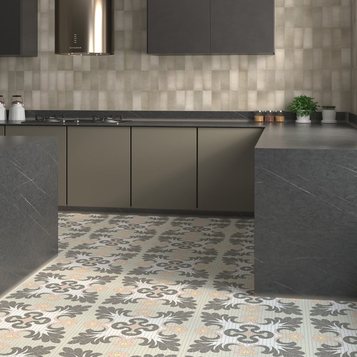 Carrelage Imitation Pave Colonia 20x20 cm de Dune